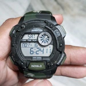 Timex Expedition Base Shock Alarm Indiglo Digital