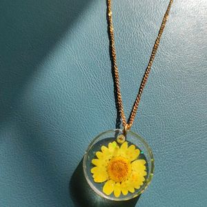 Cute Sunflower Necklace 🎀🌻