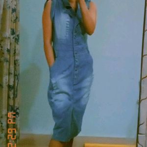 Blue Denim Midi