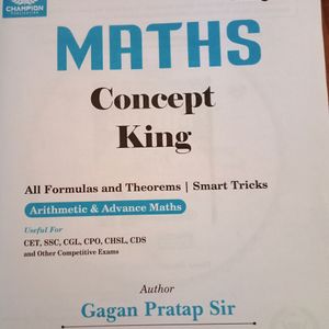Maths Concept King By Gagan Pratap Sir