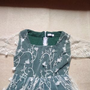 Green Lace Dress