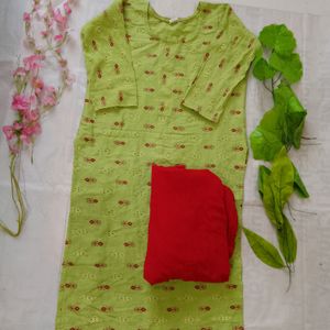 Kurti Plazo Set