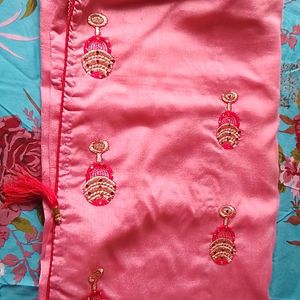 Gajri Pink Saree