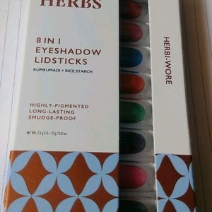 JUST HERBS 8IN1 EYESHADOW LIDSTICK