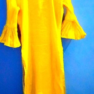 Yellow Kurti