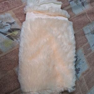 Cream Colour Soft And Silky Stole For Girls/Women.