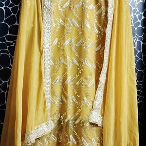 Partywear Yellow Suit