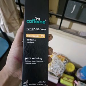 M caffeine, Nicinamide Toner+Serum By A