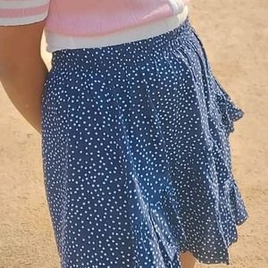 Polka Dot Frill Skirt