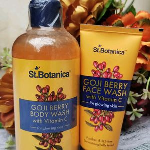 (Sealed) Combo Of Goji Berry Body & Face Wash