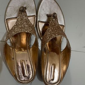 Shimmer sandals