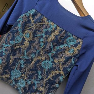 Formal Festive Embroidered Top