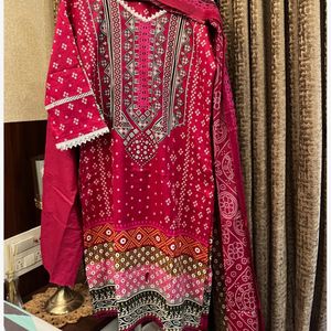 Brand New Suit With Pant And Dupatta