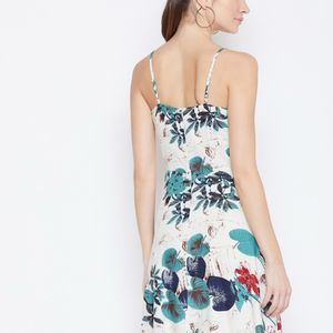 Floral Short Dress.!