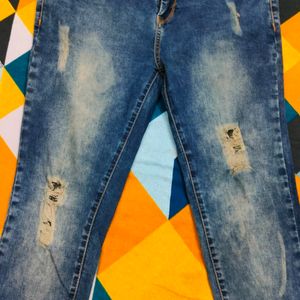 Women Rugged Jeans