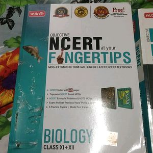 Combo Of MTG NCERT FINGERTIPS BIOLOGY & CHEMISTRY