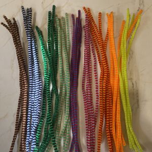 Striped Pipe Cleaners