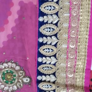 Hand Work Saree For Women