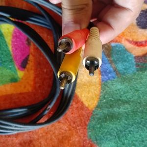 3 RCA Audio Video Cable