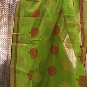 Green Silk Saree