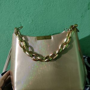 Golden Shiny Bag