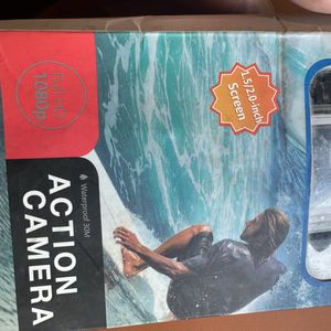 Action Camera Unused For Swimming And Surfing