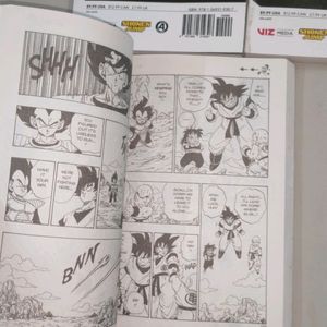 Dragon Ball Z Volume 1 2 3 Manga Comics