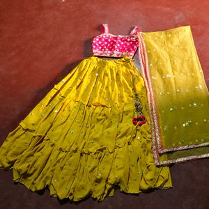 Wedding Wear Heavy Work Lehenga With Dupatta