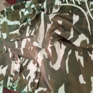 Army Print Cargo Joggers