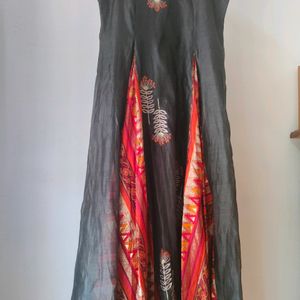 Indo Western Dress With Art Work