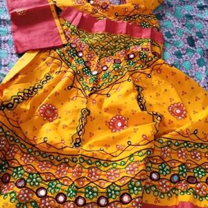 Baby Radharani Dress Or Rajasthani Dres