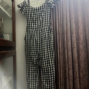 Black N White Jumpsuit