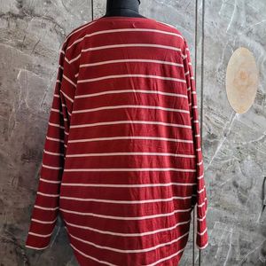 Red & White Stripes Tunic