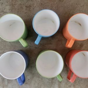 Different colours Tea Mugs