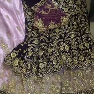 Bridal Sharara Readymade Dress Set Like New.