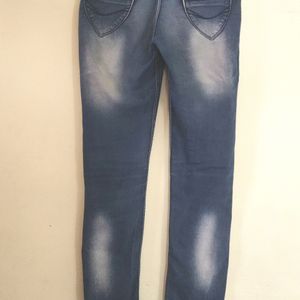 Blue Skinny Fit Pant (Women's)