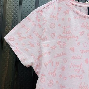 Cute Pink T-shirt - New