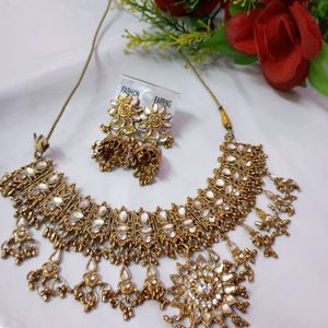 Kundan Necklace Set✨