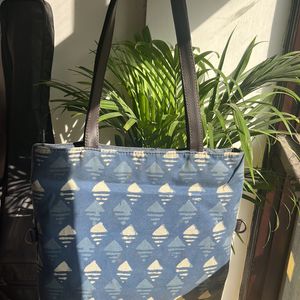 ETHNIC PRINT TOTE BAG