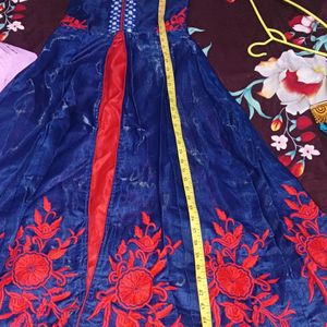 Gown With Dupatta