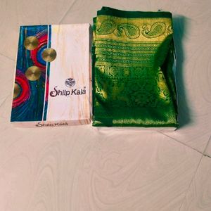 Dhasara Special Elephant Design Grandlooking Saree