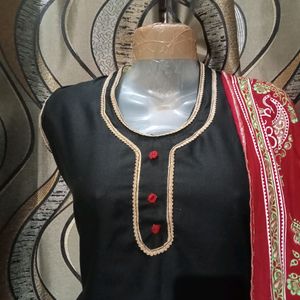 Black Anarkali Suit