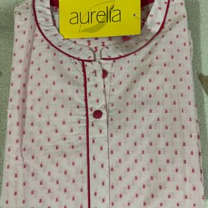 Aurelia Pink Cotton Kurti