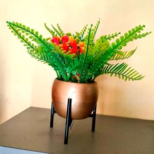 Artificial Plants✨🤌🏻☘️ Perfect For Home Decor ☘️✨ With Stand🪑