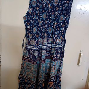 Traditional Printed Cotton Dress