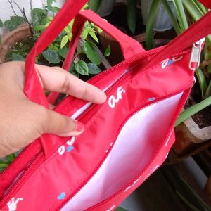 Red Small Hand Bag