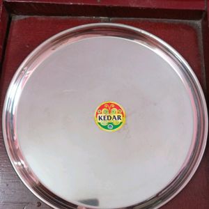 NEW BIG STAINLESS STEEL THALI