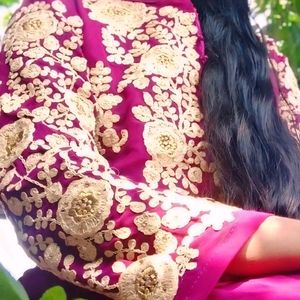 Women Anarkali Dress With Dupatta