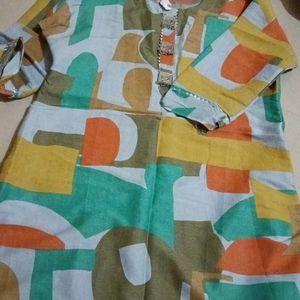 Multicolored Kurta