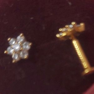 Real 22 Carat Gold Earrings